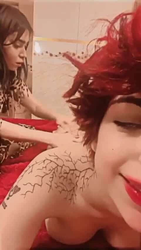 راما الركابي وشعر الطيز في أزمة – لقطة صادمة من xnxx