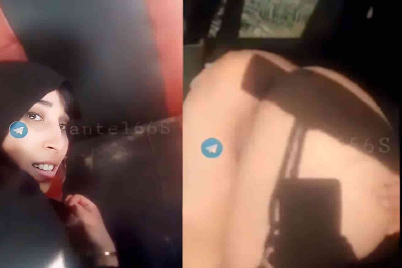 محجبة وصاحبها في السيارة – xnxx arab hijab